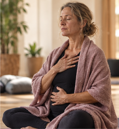 Enseñanza de Hatha Yoga con acompañamiento